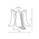 настенный светильник modelux ml.6777.02p gd