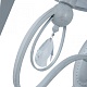 бра arte milano 347203/1w wt+sl