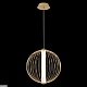 подвесной светильник crystal lux sync sp18w led gold