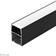 алюминиевый профиль arlight arh-line-6085-3000 black 036138