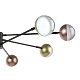 люстра на штанге escada diverse 10271/8led gold/copper