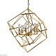 подвесная люстра delight collection matrix km0282p-6 brass