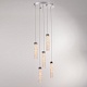 подвесной светильник delight collection md24030028-5a chrome/clear