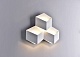настенный светильник designled gw-1101-3-9-wh-ww 003280