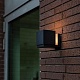 уличный настенный светодиодный светильник arte lamp belgrade a5193al-1bk