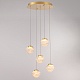 подвесной светильник delight collection md25030003-5a gold/clear