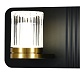 настенный светильник indigo rilievo 14032/2w black v000202l