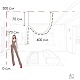 потолочный светильник loft it thread 10388c brass