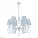 подвесная люстра arte milano 347203/6 wt+sl