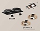комплект встраиваемого светильника ambrella light techno spot xc (c7636, n7005) xc7636084