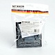 выключатель трехклавишный stekker эрна черный psw10-9007-03 39924