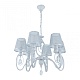 подвесная люстра arte milano 347203/6 wt+sl