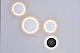 настенный светильник designled gw-8663l-9-wh-nw 003044