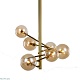 люстра на штанге delight collection globe mobile mx19009070-6b gold