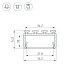 алюминиевый профиль arlight pls-lock-h15-3000 anod 044843