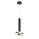 подвесной светильник delight collection od2553-1a black/clear