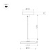 подвесной светильник arlight sp-kotaro-r350-12w warm2700 (bk-cf, 36 deg, 230v, triac) 057231
