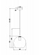 подвесной светильник freya bravis fr8003pl-01bs