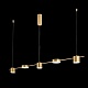 подвесной светодиодный светильник crystal lux tristan sp5 l1200 gold