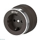 розетка с заземлением werkel vintage 4690389174711 w5871052