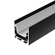 профиль arlight line-3535-tray-3000 black (алюминий) 062196