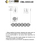 подвесная люстра omnilux cedrello oml-68803-06
