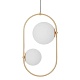 подвесная люстра lumina deco panari ldp 1210-2 gd
