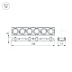 экран линзованный arlight sl-line-w20-55deg-540 041793