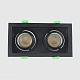 встраиваемый светильник crystal lux clt 069c2 bl