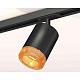 комплект трекового светильника ambrella light track system xt7422011 sbk/cf черный песок/кофе (a2537, c7422, n7195)