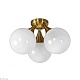 потолочная люстра crystal lux suite pl3 bronze
