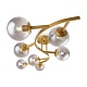 потолочная люстра freya bubbles fr5162pl-07g