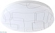 потолочный светильник эра spb-6 slim 2 18-6k б0050380