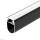 профиль arlight wardrobe-1930-2000 anod black 054943