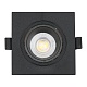 встраиваемый светильник general gcl-mr16-sq-black 661283