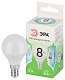 светодиодная лампа эра led p45-8w-840-e14 gl б0067063