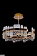 подвесная люстра ailani le7746/d600 gd