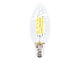 лампа светодиодная филаментная ambrella light e14 6w 4200k прозрачная 202124