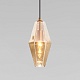 подвесной светильник eurosvet prism 50236/1 янтарный a058957