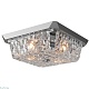 потолочный светильник crystal lux damian pl4 nickel