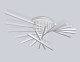 потолочная люстра ambrella light comfort linetech fl6291