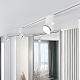 трековый светодиодный светильник elektrostandard impact 85514/01 белый матовый/серебро a062872