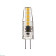 лампа светодиодная elektrostandard g4 3w 3300k прозрачная a049602