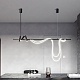 подвесной светильник delight collection 7242p/l1200 black/white