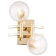 бра crystal lux luxury ap2 gold