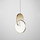 подвесной светильник delight collection eclipse 10305p gold
