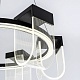 подвесная люстра led4u l7707-600 bk