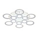 потолочная люстра escada galleo 10274/6led