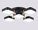 потолочная люстра ambrella light linetech comfort fl4883