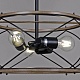подвесная люстра illumico il1008-3p-05 bk wood
